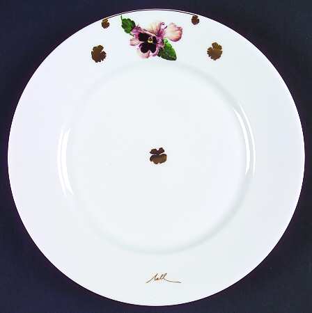 Mediterranean Gold Dessert Luncheon Plate