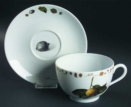 Mediterranean Gold Breakfast Cup & Saucer Set