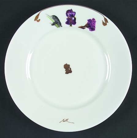 Mediterranean Gold Dessert Luncheon Plate