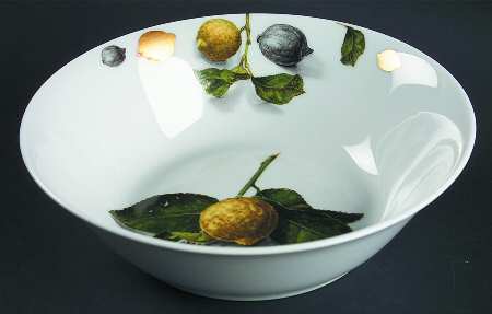 Mediterranean Gold 7" Individual Pasta Bowl