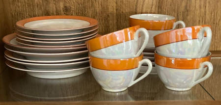 6845 Flat Cup & Saucer Set