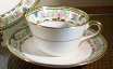 Cro259 Footed Cup & Saucer Set