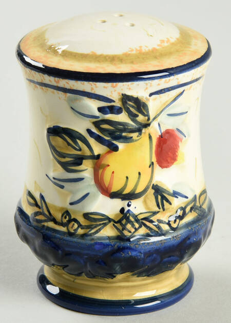 Tuscan Fruit Blue Pepper Shaker