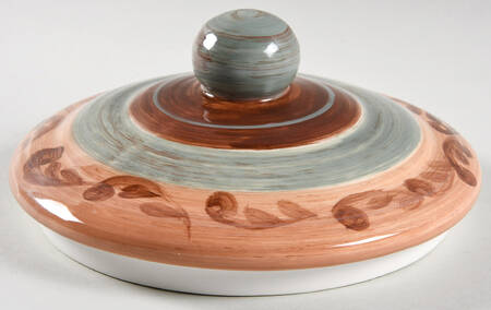 Tuscan Landscape Lid for Cookie Jar