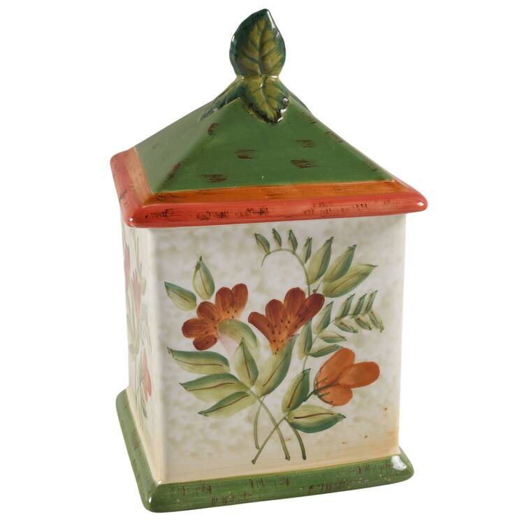 Wildflowers Large Canister & Lid