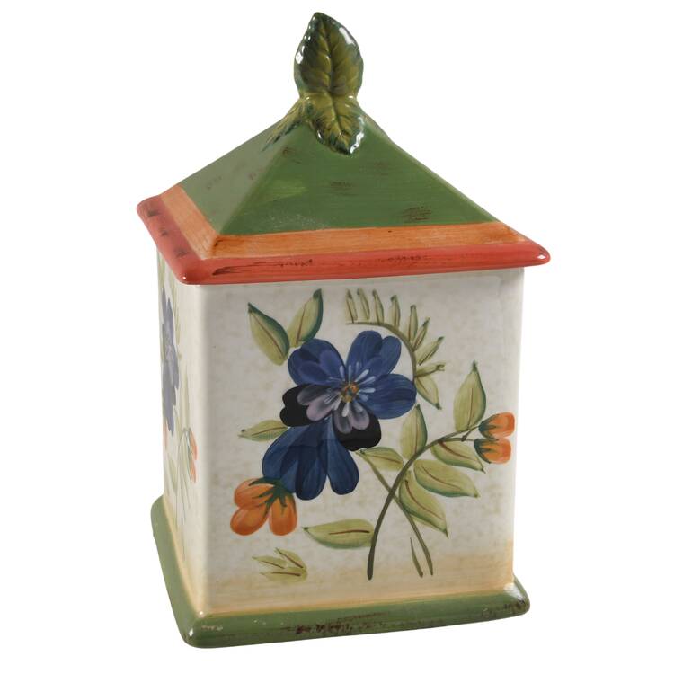 Wildflowers Large Canister & Lid