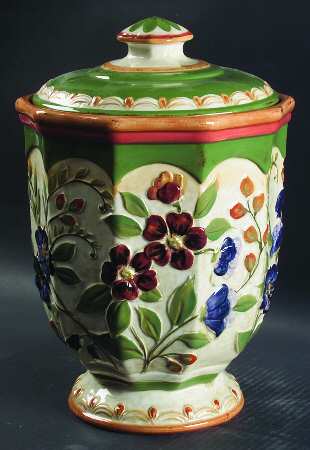 Wildflowers Biscuit Barrel & Lid