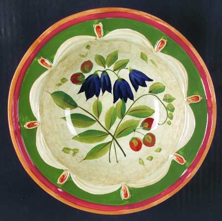 Wildflowers Rim Soup Bowl