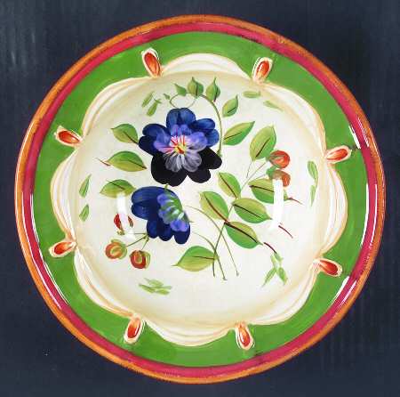 Wildflowers Rim Soup Bowl