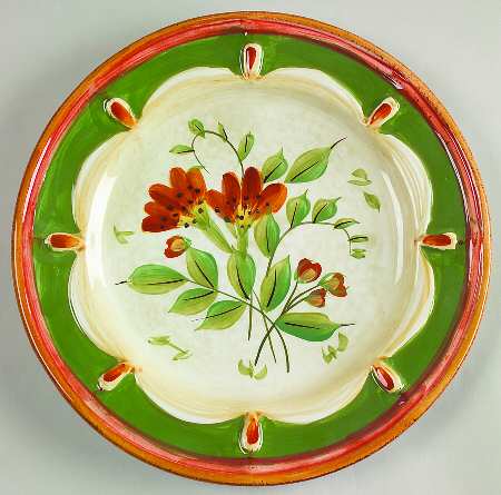 Wildflowers Salad/Dessert Plate