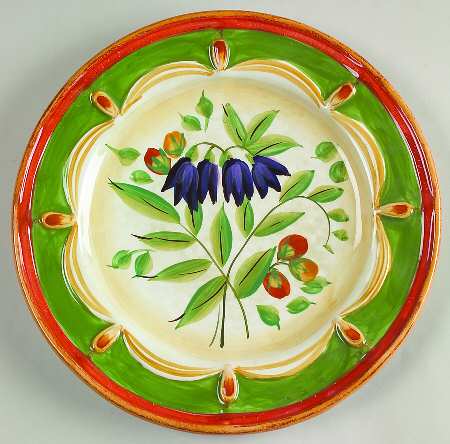 Wildflowers Salad/Dessert Plate
