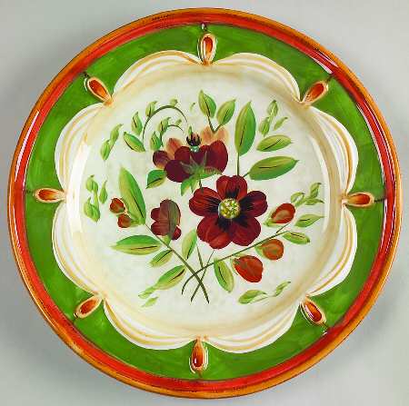 Wildflowers Salad/Dessert Plate