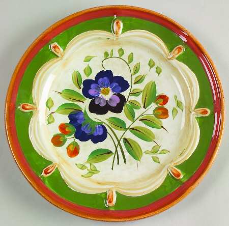 Wildflowers Salad/Dessert Plate