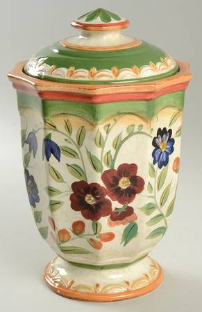 Wildflowers Medium Canister & Lid
