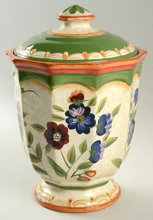 Wildflowers Large Canister & Lid