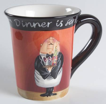 Dinner Is Served Mug