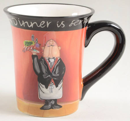 Dinner Is Served Mug
