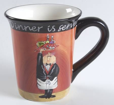 Dinner Is Served Mug