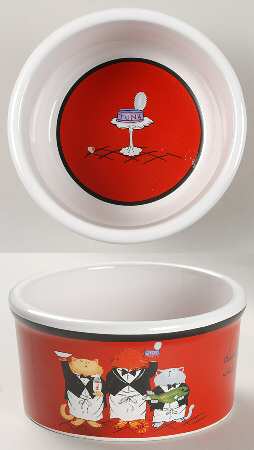 Dinner Is Served Bowl-Pet