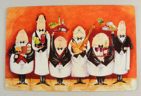 Dinner Is Served Corkboard Placemat