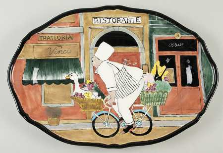 Cucina (Chef) 17" Oval Serving Platter