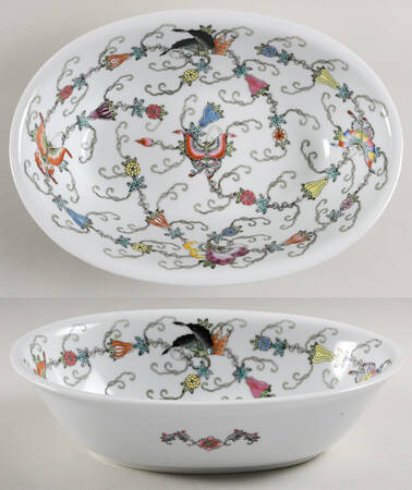 CX210 10" Oval Vegetable Bowl