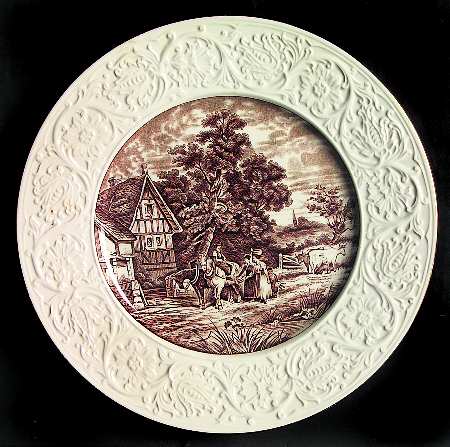 Pastoral Brown (Embossed) by Coalport