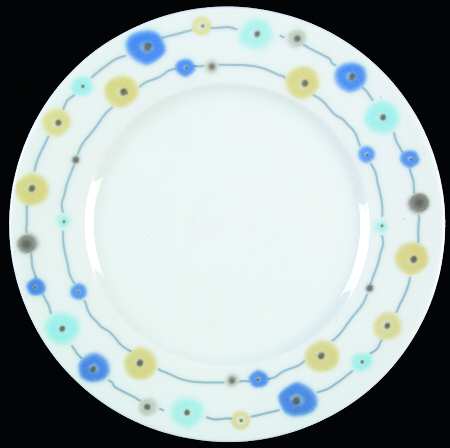 Spin Salad Plate by Crate & Barrel