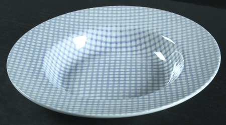 Camden Square Blue Large Rim Soup Bowl