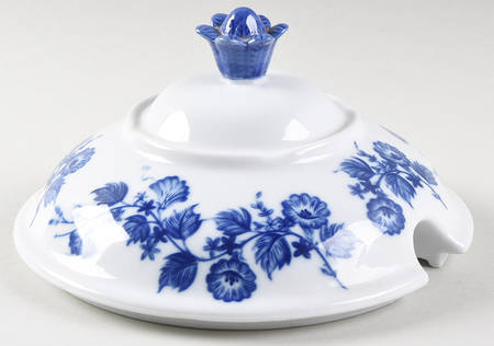 Blue And White Lid for Tureen