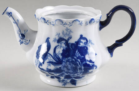 Blue And White Teapot No Lid