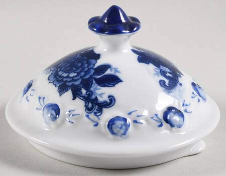 Blue And White Lid for Teapot