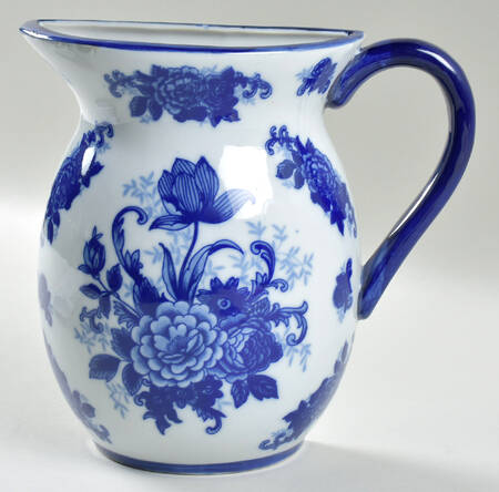 Blue And White Wall Pocket Vase