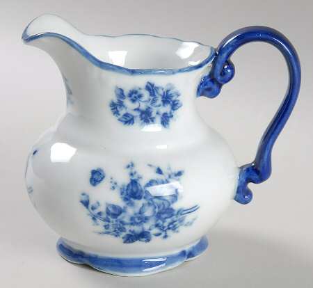 Blue And White Creamer