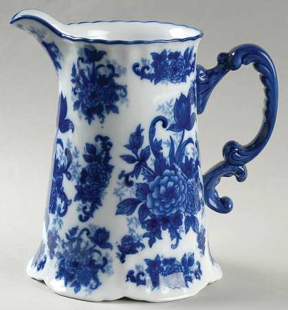 Blue And White 80 Oz Pitcher