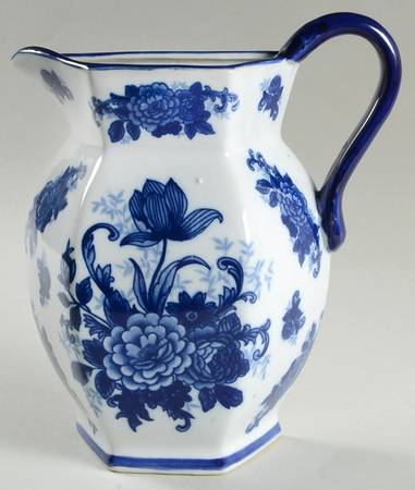 Blue And White Wall Pocket Vase
