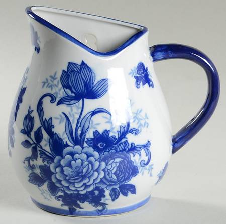 Blue And White Wall Pocket Vase