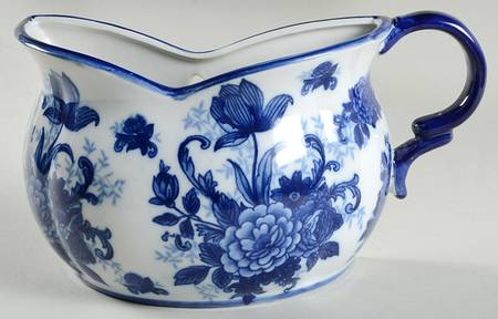 Blue And White Wall Pocket Vase