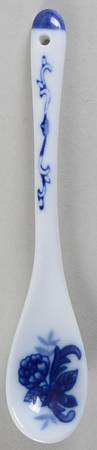 Blue And White Large Ceramic Spoon