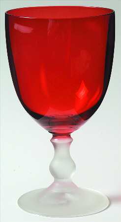 Black Filigree 12 Oz Glassware Goblet