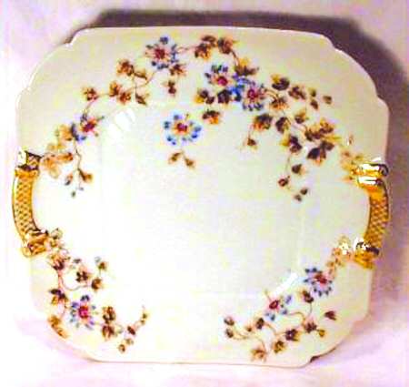 Schleiger 373-1 Handled Cake Plate