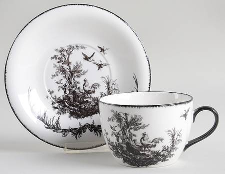 CX222 Flat Cup & Saucer Set