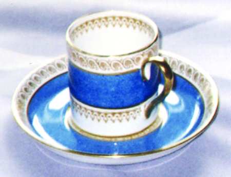 CRS120 Flat Demitasse Cup & Saucer Set
