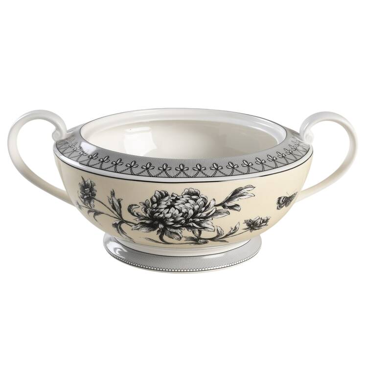 Tuilleries (Tan) Round Vegetable No Lid