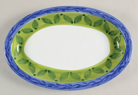 Simona 14" Oval Serving Platter