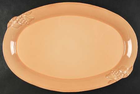 Madeira Harvest (Smoked Salmon) 21" Oval Serving Platter