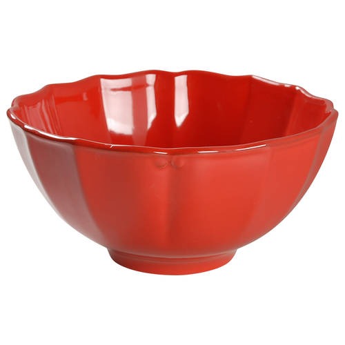Vintage Port Red 9" Round Serving Bowl