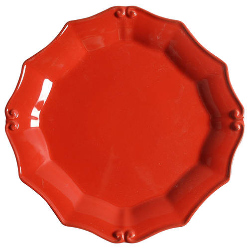 Vintage Port Red Salad Plate