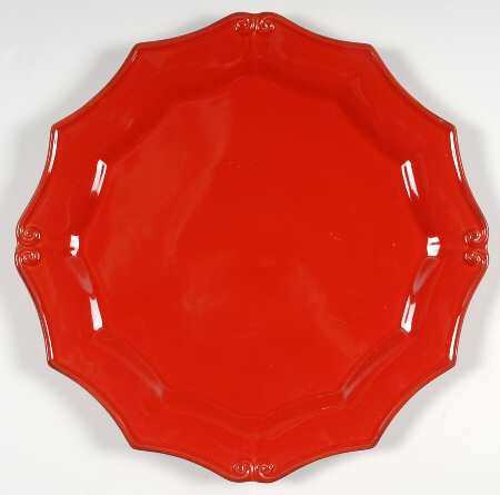 Vintage Port Red Service Plate (Charger)