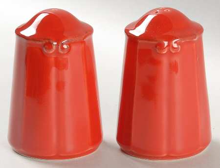 Vintage Port Red Salt & Pepper Set